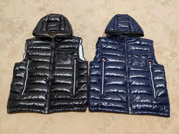 designer hoodie gilet mens down veste monclairs fashion classic co-ed sleeveless hooded zipper cardigan vest winter monclears jacket, Black;white
designer hoodie gilet mens down veste monclairs fashion classic co-ed sleeveless hooded zipper cardigan vest winter monclears jacket, Black;white