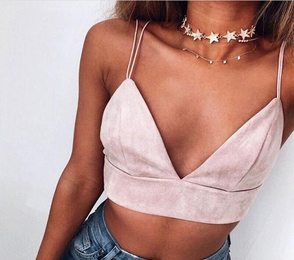seamless gym bra summer bralette crop pink strappy suede cami camisole casual women workout underwear5920680, White
seamless gym bra summer bralette crop pink strappy suede cami camisole casual women workout underwear5920680, White