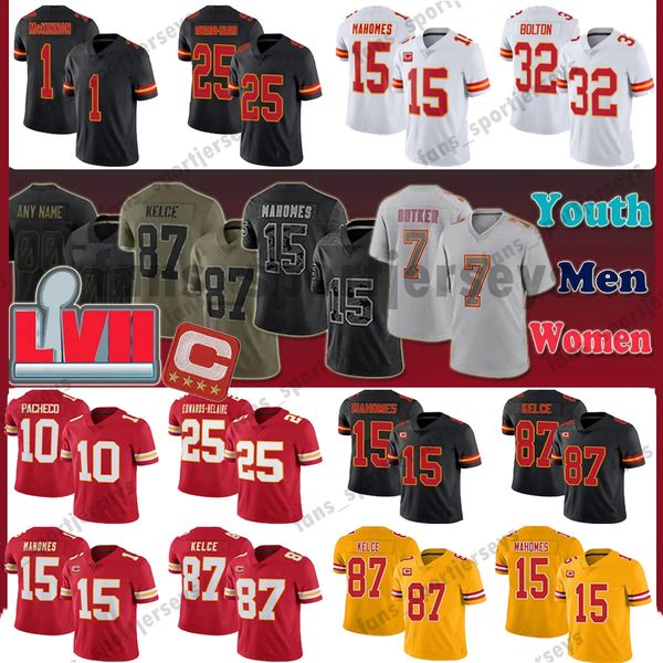 patrick mahomes travis kelce football jersey isiah pacheco rashee rice nick bolton kadarius toney creed humphrey chris jones butker felix an, Black;red
patrick mahomes travis kelce football jersey isiah pacheco rashee rice nick bolton kadarius toney creed humphrey chris jones butker felix an, Black;red