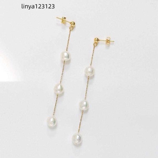 stud earrings lii ji freshwater pearl stainless steel edison gold color long tassel for female party wedding, Golden;silver
stud earrings lii ji freshwater pearl stainless steel edison gold color long tassel for female party wedding, Golden;silver