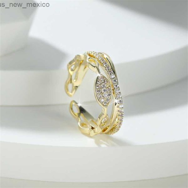 band rings female crystal golden wedding bands exquisite white open size promise engagement rings for women gold color party jewelry r230831, Silver
band rings female crystal golden wedding bands exquisite white open size promise engagement rings for women gold color party jewelry r230831, Silver