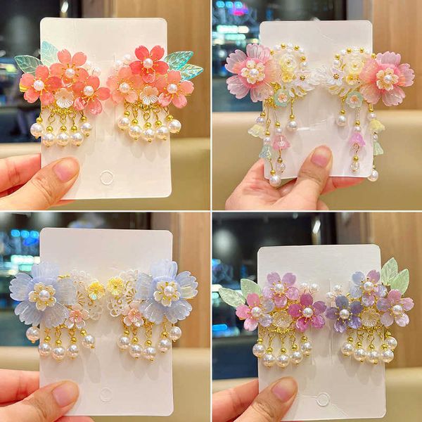 children's ancient style hair accessories super immortal flower tassel hair clip temperament little girl hanfu headwear chinese style a, Slivery;white
children's ancient style hair accessories super immortal flower tassel hair clip temperament little girl hanfu headwear chinese style a, Slivery;white