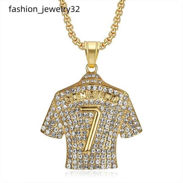 pendant necklaces hip hop hiphop accessories titanium steel gold-plated diamond set 7 jersey t230724, Silver
pendant necklaces hip hop hiphop accessories titanium steel gold-plated diamond set 7 jersey t230724, Silver