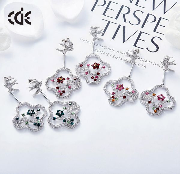 fashion-new rovski crystal earrings for birds in europe and america9323061, Golden;silver
fashion-new rovski crystal earrings for birds in europe and america9323061, Golden;silver