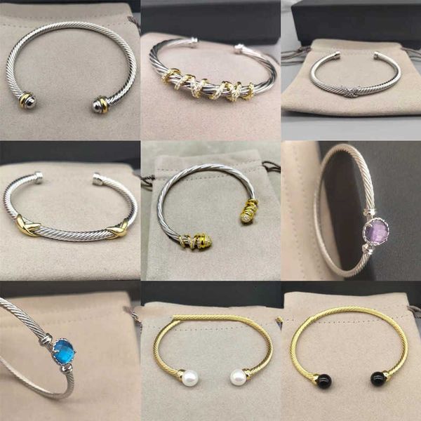 dy bangle 4mm 3mm thick cable bracelet love bracelets 18k gold women diamond silver cuff luxurious hip hop luxury designer jewelry charms, White
dy bangle 4mm 3mm thick cable bracelet love bracelets 18k gold women diamond silver cuff luxurious hip hop luxury designer jewelry charms, White