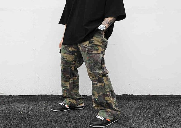 y high street the same old camouflage splash ink flared pants hip hop pocket wide leg overalls fashion4684196, Black
y high street the same old camouflage splash ink flared pants hip hop pocket wide leg overalls fashion4684196, Black