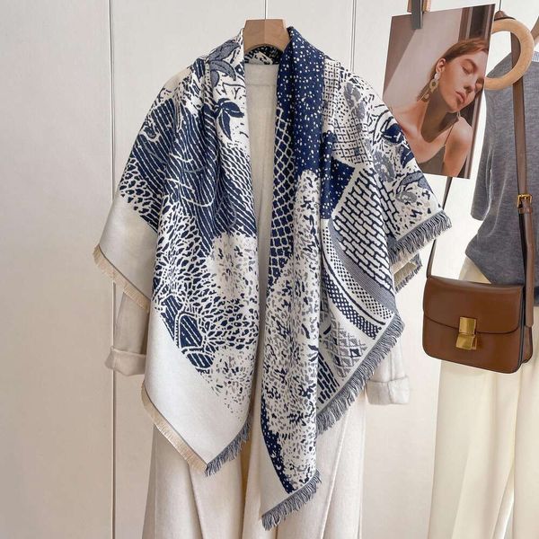 title wrap korean version of the imitation cashashmere scarf for womens winter warmth, Blue;gray
title wrap korean version of the imitation cashashmere scarf for womens winter warmth, Blue;gray