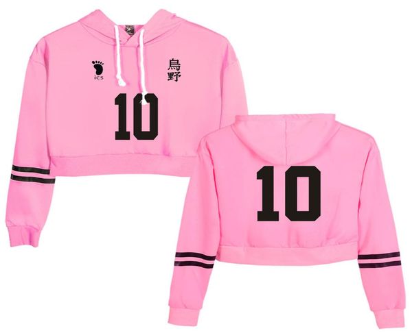 anime haikyuu crop hoodie women karasuno high school harajuku casual hooded cropped sweatshirt pullover sudaderas mu5742439, Black
anime haikyuu crop hoodie women karasuno high school harajuku casual hooded cropped sweatshirt pullover sudaderas mu5742439, Black