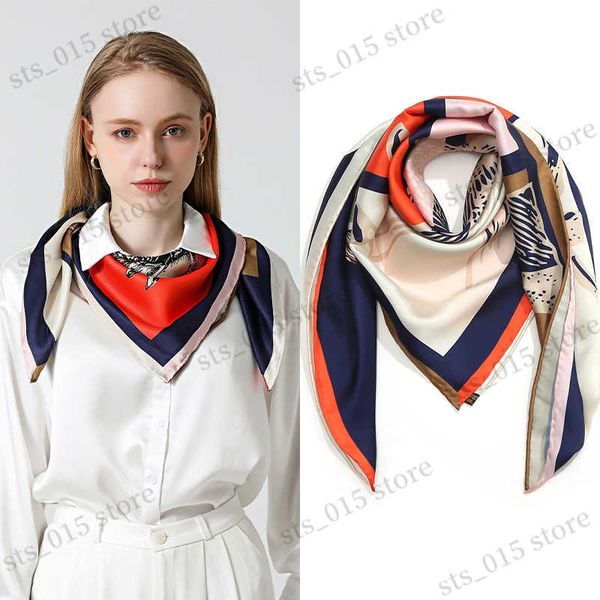 scarves fashion square twill hair band silk scarf women leaf printing neck wrap foulard lady shawl hijab female new headbands 2022 t230425, Blue;gray
scarves fashion square twill hair band silk scarf women leaf printing neck wrap foulard lady shawl hijab female new headbands 2022 t230425, Blue;gray