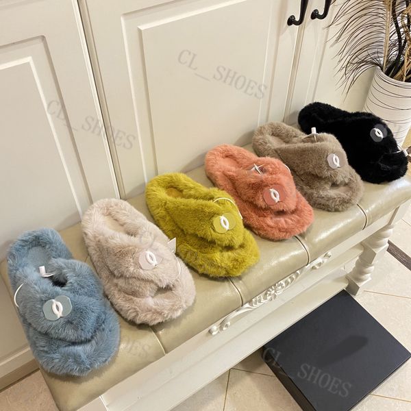 designer lambswool slides slipper women winter plush woolen scuffs slippers flat heels cross strap home sandals with box, Black
designer lambswool slides slipper women winter plush woolen scuffs slippers flat heels cross strap home sandals with box, Black