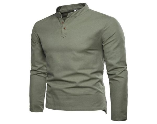 long sleeve t shirt slim linen cotton shirts men fashion trend tshirts button mandarin collar young tees plus size for male3139002, White;black
long sleeve t shirt slim linen cotton shirts men fashion trend tshirts button mandarin collar young tees plus size for male3139002, White;black