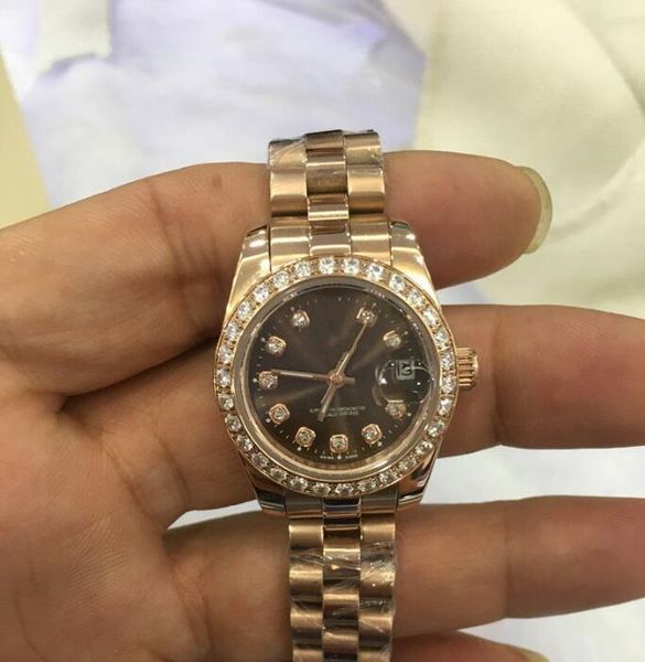 luxury watch with original box lady diamonds watch women watchs 31mm women watch day girl sapphire glass wristwatch-05, Slivery;brown
luxury watch with original box lady diamonds watch women watchs 31mm women watch day girl sapphire glass wristwatch-05, Slivery;brown