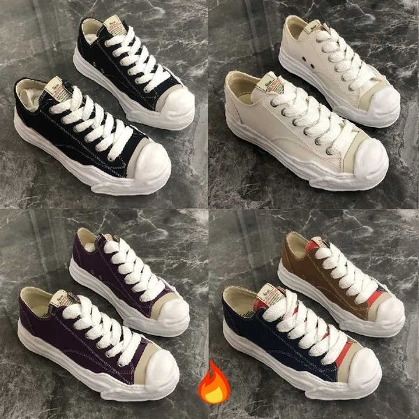 2023 mmy maison mihara yasuhiro hank low sneakers flats shoes canvas trainer lace-up trim shaped toe for women luxury designer 247, Black
2023 mmy maison mihara yasuhiro hank low sneakers flats shoes canvas trainer lace-up trim shaped toe for women luxury designer 247, Black
