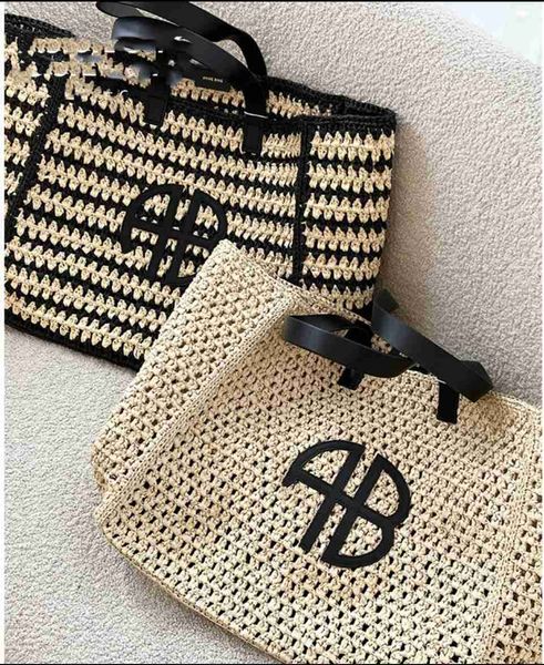 23ss anines bings fashion designer tote bag classic letter straw woven large capacity outdoor satchel tote bag vacation ab women grass woven
23ss anines bings fashion designer tote bag classic letter straw woven large capacity outdoor satchel tote bag vacation ab women grass woven