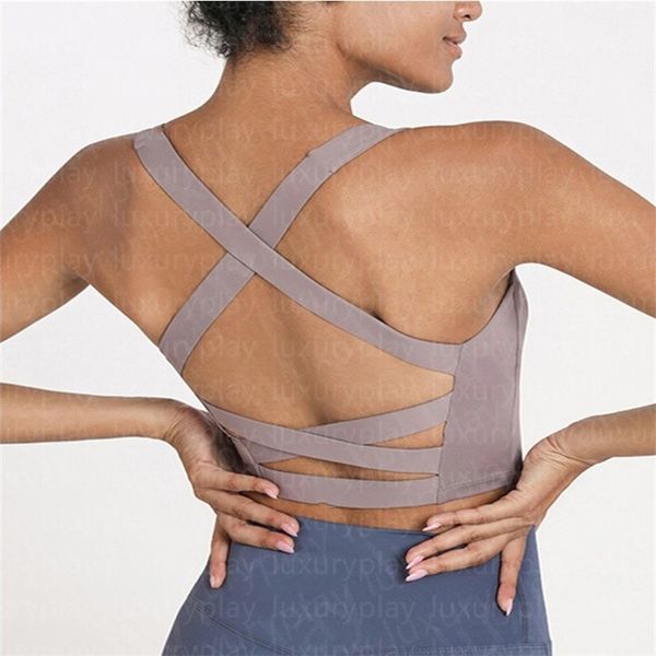 al0lulu yoga summer fashion women's yoga underwear five-color double cross shockproof sports bra fitness running shaping
al0lulu yoga summer fashion women's yoga underwear five-color double cross shockproof sports bra fitness running shaping