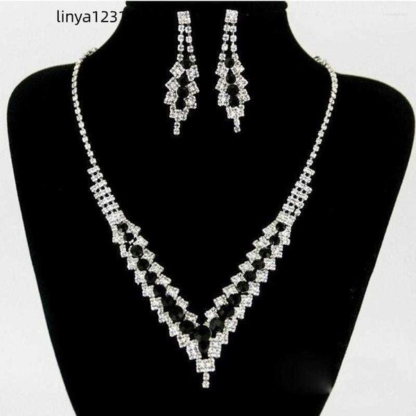 necklace earrings set tassel anniversary gift beads alloy women dangle bridal wedding jewelry korean style, Silver
necklace earrings set tassel anniversary gift beads alloy women dangle bridal wedding jewelry korean style, Silver