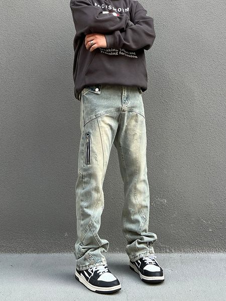 men's jeans american vintage washed blue high waisted jeans fashion street loose wide leg pants harajuku style hip-hop men y2k trousers
men's jeans american vintage washed blue high waisted jeans fashion street loose wide leg pants harajuku style hip-hop men y2k trousers