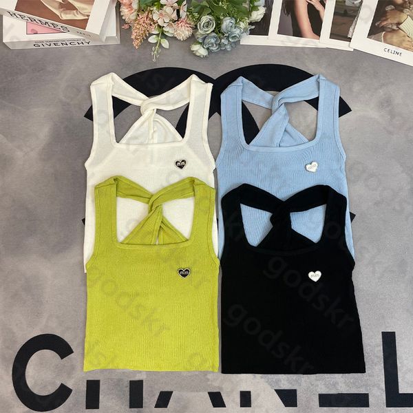 simple women laced knit vest camisole stylish slim sleeveless waistcoat sports style pullover, Black
simple women laced knit vest camisole stylish slim sleeveless waistcoat sports style pullover, Black