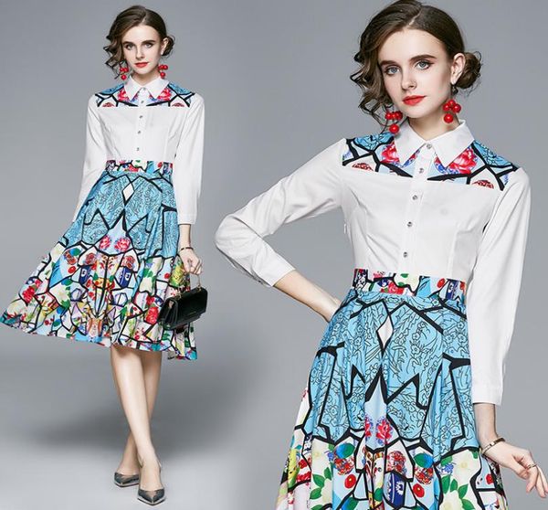 spring summer fall runway vintage floral patchwork print collar long sleeve empire waist women ladies casual party beach aline mi1267210, Black;gray
spring summer fall runway vintage floral patchwork print collar long sleeve empire waist women ladies casual party beach aline mi1267210, Black;gray