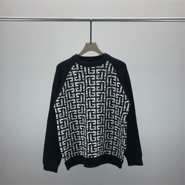 2023 autumn and winter pullover long-sleeved fashion sweater for men and women the same classic black and white sweater v211, Black;brown
2023 autumn and winter pullover long-sleeved fashion sweater for men and women the same classic black and white sweater v211, Black;brown