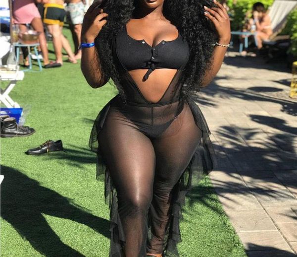 women039s swimwear mesh bikini cover up women jumpsuit bandage solid beach outwear suit summer ruffles bathing2235362, White;black
women039s swimwear mesh bikini cover up women jumpsuit bandage solid beach outwear suit summer ruffles bathing2235362, White;black