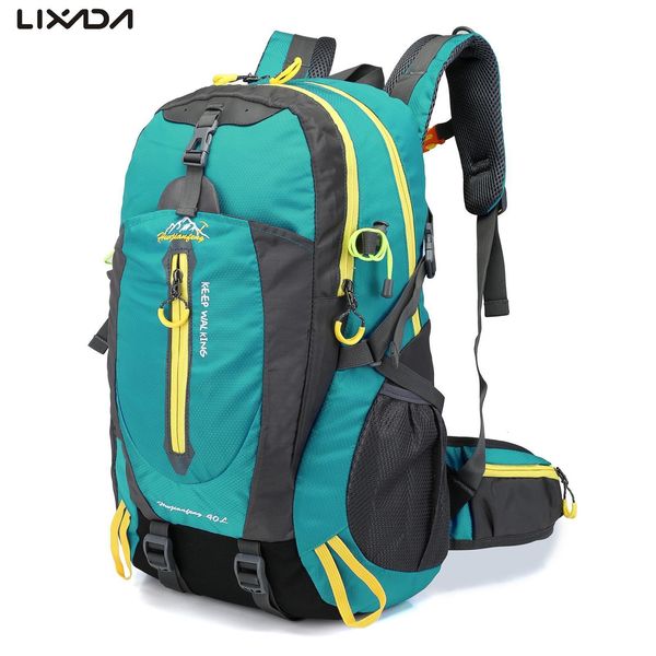 

backpack 40l waterproof climbing tactical rucksack travel hiking backpack lapdaypack trekking backpack outdoor men women sport bag 230830