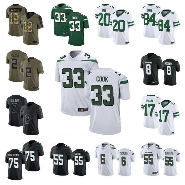 8 aaron rodgers football jersey new 33 dalvin cook 99 will mcdonald iv yorks 75 alijah vera-tucker 72 micheal clemons 87 c. j. uzomah 10 all, Black
8 aaron rodgers football jersey new 33 dalvin cook 99 will mcdonald iv yorks 75 alijah vera-tucker 72 micheal clemons 87 c. j. uzomah 10 all, Black
