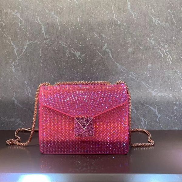 evening bags retro luxury chain bag shiny crystal handbag fashion design shoulder black messenger joker solid color woman 230831
evening bags retro luxury chain bag shiny crystal handbag fashion design shoulder black messenger joker solid color woman 230831