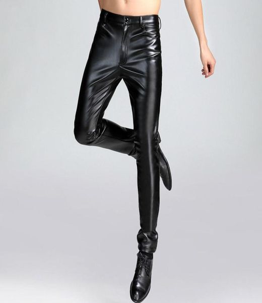 2210 new 2019 spring fleece skinny leather pants men black plus size tight pu pants for men fashion motorcycle 404729851
2210 new 2019 spring fleece skinny leather pants men black plus size tight pu pants for men fashion motorcycle 404729851