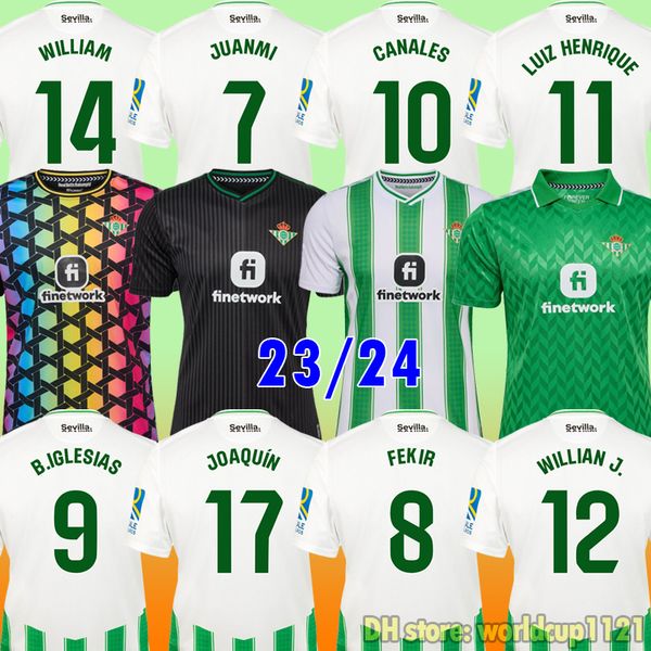 23 24 real betis primera soccer jerseys sustainability kit joaquin b iglesias 4th camiseta de futbol juanmi canales fekir 2023 2024 especial, Black;yellow
23 24 real betis primera soccer jerseys sustainability kit joaquin b iglesias 4th camiseta de futbol juanmi canales fekir 2023 2024 especial, Black;yellow