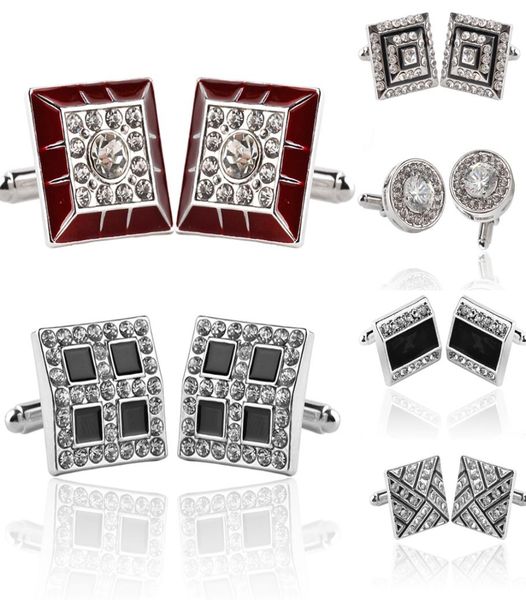 7 styles crystal cufflinks for mens shirt french cufflink wedding suit wedding party banquet grooms gentelmen classic cuff links e1316797, Silver
7 styles crystal cufflinks for mens shirt french cufflink wedding suit wedding party banquet grooms gentelmen classic cuff links e1316797, Silver