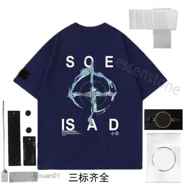 designer stones island tshirt summer compass mens and womens breathable loose short sleeve letter print valentine street fashion campus cott, White;black 
designer stones island tshirt summer compass mens and womens breathable loose short sleeve letter print valentine street fashion campus cott, White;black