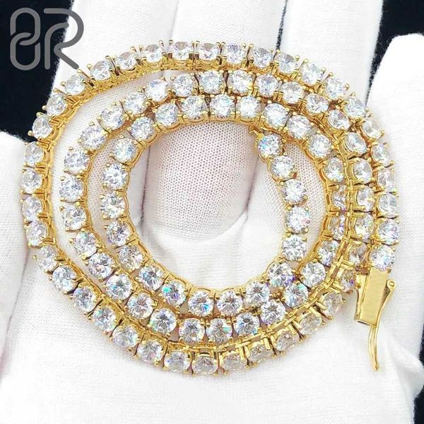 chaobao 3mm 5 10k 14k 18k solid gold tennis chain selling round brilliant cut lab grown necklace, Silver
chaobao 3mm 5 10k 14k 18k solid gold tennis chain selling round brilliant cut lab grown necklace, Silver