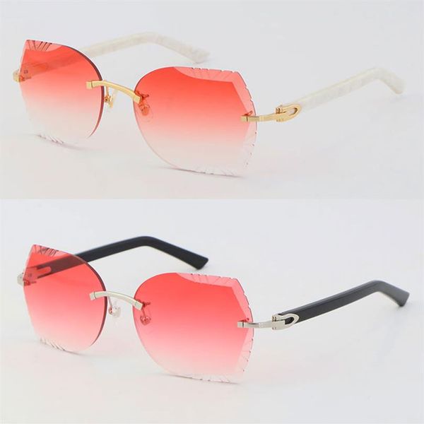 whole carved lens sunglasses 8200762a rimless metal mix white black marbling plank sunglasses large optical fashion sun209l
whole carved lens sunglasses 8200762a rimless metal mix white black marbling plank sunglasses large optical fashion sun209l
