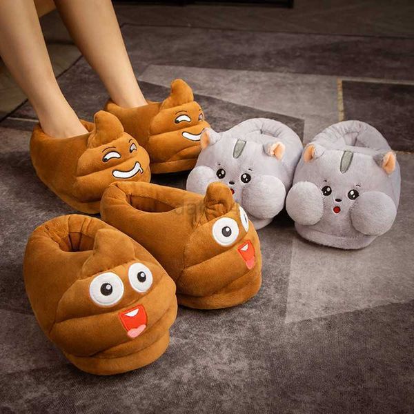 slipper funny slippers bedroom non-slip house poop shoes soft warm plush indoor loafers fashion gift cute home winter for boys girls l0831, Black;grey
slipper funny slippers bedroom non-slip house poop shoes soft warm plush indoor loafers fashion gift cute home winter for boys girls l0831, Black;grey
