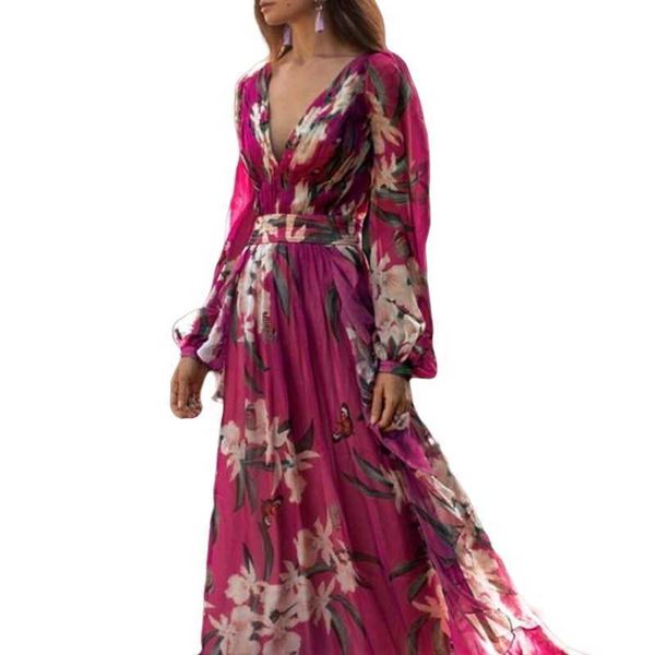 designer birthday dress women autumn dresses fashion bohemian floral printed v neck long sleeve pleated chiffon dress wholesale casual, Black;gray
designer birthday dress women autumn dresses fashion bohemian floral printed v neck long sleeve pleated chiffon dress wholesale casual, Black;gray