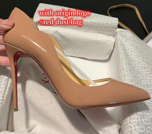 women high heels pointed shoes luxury brand red shiny bottoms pumps 6cm 8cm 10cm 12cm thin heel shallow nude black patent leather woman wedd
women high heels pointed shoes luxury brand red shiny bottoms pumps 6cm 8cm 10cm 12cm thin heel shallow nude black patent leather woman wedd