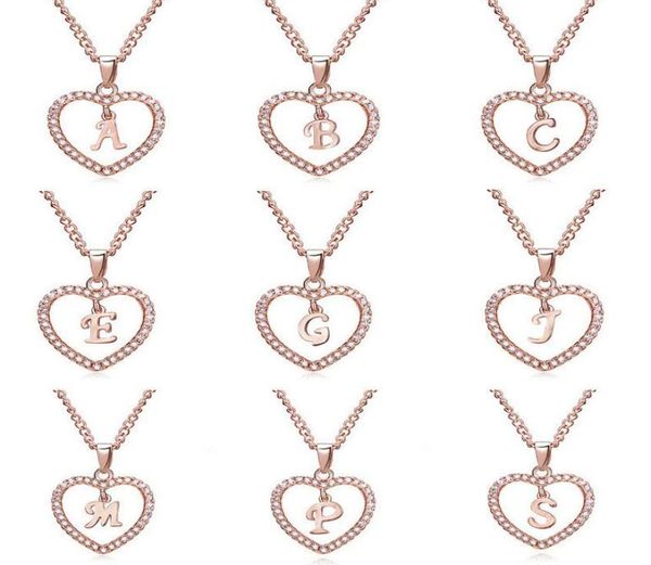 classic rose gold 26 letter diamond paved love heart pendant necklaces alphabet az initial letter necklace womens jewelry gift7747837, Silver
classic rose gold 26 letter diamond paved love heart pendant necklaces alphabet az initial letter necklace womens jewelry gift7747837, Silver