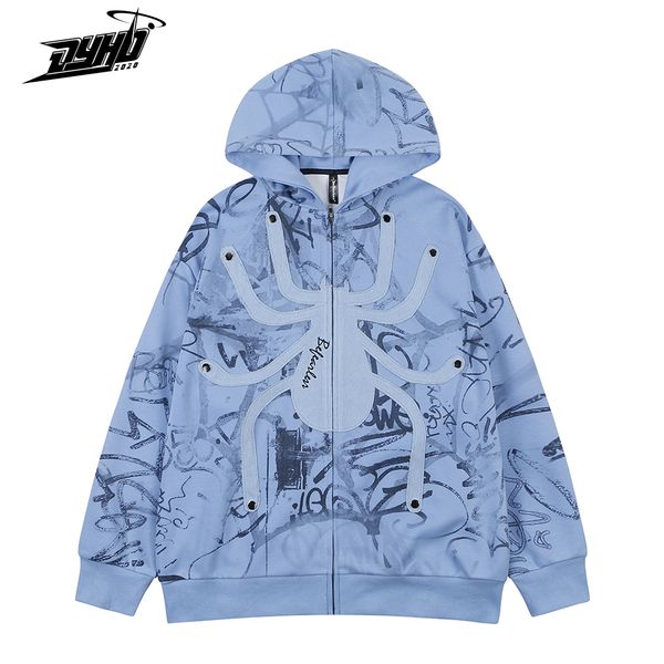mens jackets vintage spider embroidery zip up hip hop harajuku streetwear punk cotton coats hooded jacket autumn winter 230831, Black;brown
mens jackets vintage spider embroidery zip up hip hop harajuku streetwear punk cotton coats hooded jacket autumn winter 230831, Black;brown