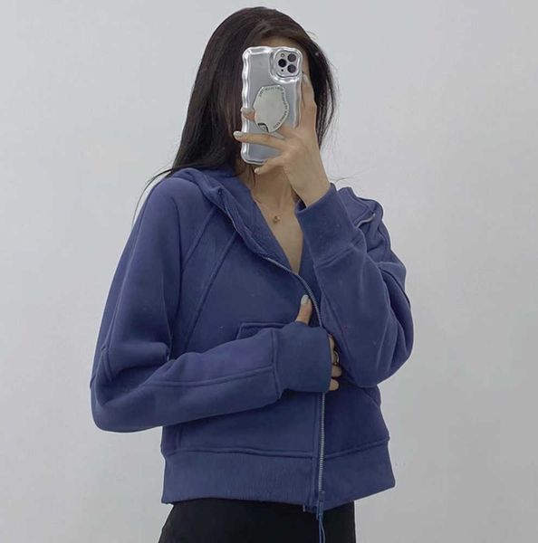 lu-98 women brushed full zip hoodie jacket sportswear yoga outfits hooded workout track running coat with pocket outdoor fleeces thumb hole, Black
lu-98 women brushed full zip hoodie jacket sportswear yoga outfits hooded workout track running coat with pocket outdoor fleeces thumb hole, Black