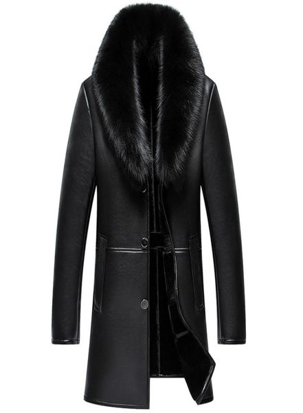 2020 winter new men genuine leather jacket mens sheepskin fur coat male slim business casual long jacket outerwear wi1055587, Black
2020 winter new men genuine leather jacket mens sheepskin fur coat male slim business casual long jacket outerwear wi1055587, Black