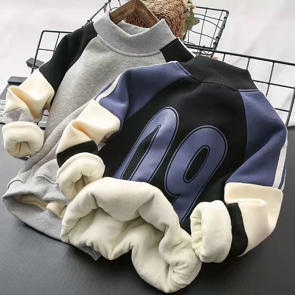 hoodies sweatshirts boy's hoody autumn and winter casual medium large children plus velvet thickened children's clothing bottoming, Black
hoodies sweatshirts boy's hoody autumn and winter casual medium large children plus velvet thickened children's clothing bottoming, Black