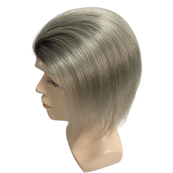 indian virgin human hair hairpiece straight ombre silver grey male hair toupee t1b/grey 8x10 q6 front lace unit for white man, Black
indian virgin human hair hairpiece straight ombre silver grey male hair toupee t1b/grey 8x10 q6 front lace unit for white man, Black