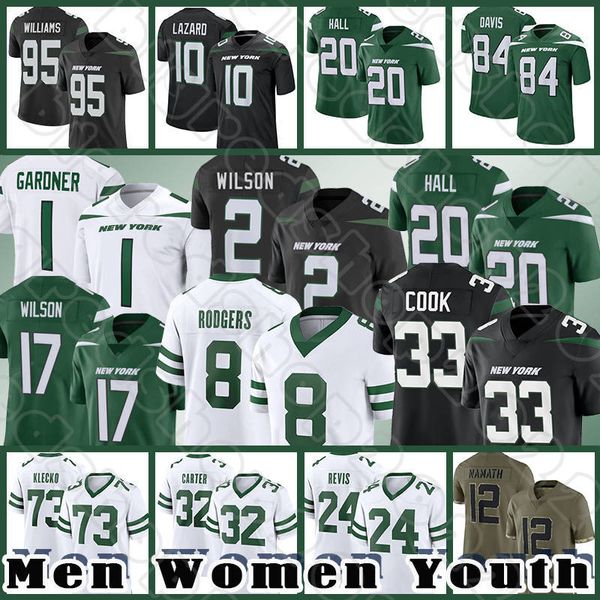 2 zach wilson 17 garrett wilson football jerseys sauce gardner jetes garrett wilson new yorks dalvin cook allen lazard breece hall quinnen w, Black;red
2 zach wilson 17 garrett wilson football jerseys sauce gardner jetes garrett wilson new yorks dalvin cook allen lazard breece hall quinnen w, Black;red