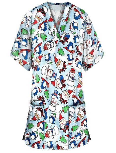 women sleeve vneck working uniform christmas thanksgiving blouse uniforms short sleeved pet scrubs costume dropship3003818, White
women sleeve vneck working uniform christmas thanksgiving blouse uniforms short sleeved pet scrubs costume dropship3003818, White