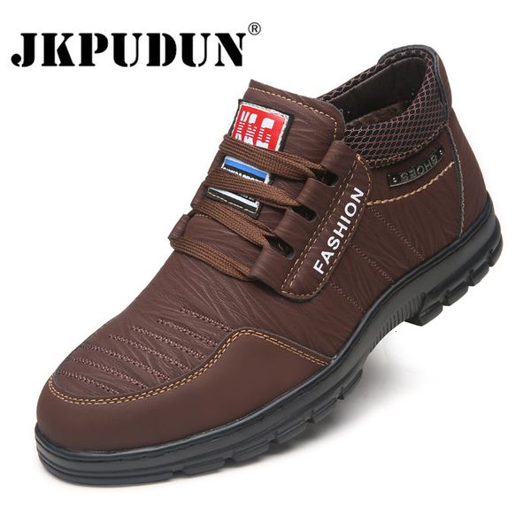 boots winter men boots casual leather luxury leisure shoes men sneakers keep warm snow boots non-slip men cotton boots bota masculina 230830, Black
boots winter men boots casual leather luxury leisure shoes men sneakers keep warm snow boots non-slip men cotton boots bota masculina 230830, Black