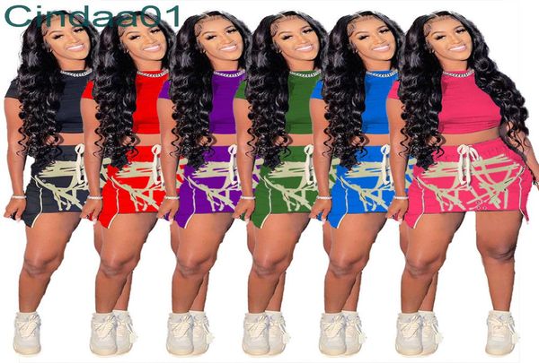 summer womens two piece dress designer drawstring printed waist short sleeve skirt suit temperament commuting multicolor trac5447304, White
summer womens two piece dress designer drawstring printed waist short sleeve skirt suit temperament commuting multicolor trac5447304, White