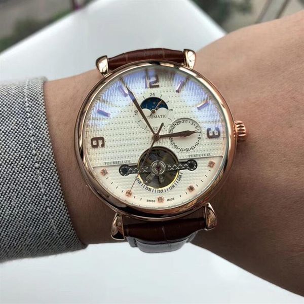 business luxury mens watches fashion man wristwatches mechanical automatic smal dials work flywheel male watch for men's vale216r, Slivery;brown
business luxury mens watches fashion man wristwatches mechanical automatic smal dials work flywheel male watch for men's vale216r, Slivery;brown