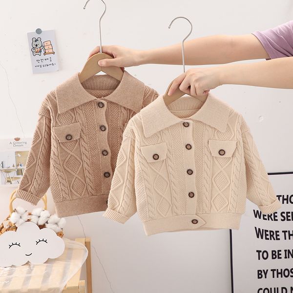 pullover cardigan for children turn down collar designer sweater boys sweatshirt kids children's clothing girl outerwear clothes 230830, Blue
pullover cardigan for children turn down collar designer sweater boys sweatshirt kids children's clothing girl outerwear clothes 230830, Blue