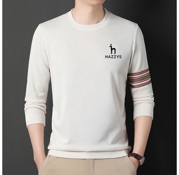men's polos elastic mens t-shirt o-neck round neck long sleeve men t-shirt for male hazzys t-shirts man clothing 230830, White;black
men's polos elastic mens t-shirt o-neck round neck long sleeve men t-shirt for male hazzys t-shirts man clothing 230830, White;black